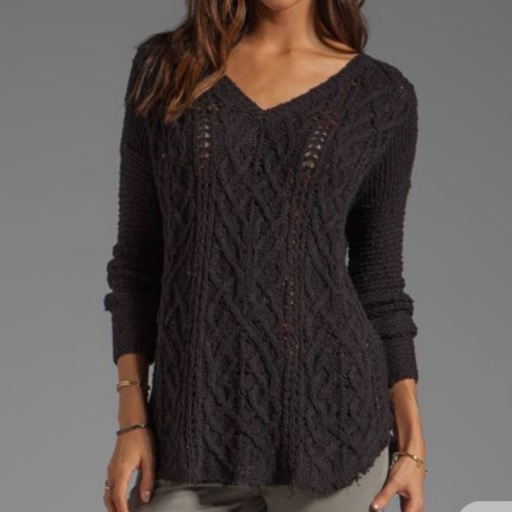 Free People Cross My Heart Sweater